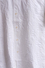 Load image into Gallery viewer, YMC - Sidri Shirt - White - flat embroidery detail
