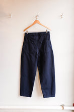 Load image into Gallery viewer, YMC - Twisted Seam Trouser - Navy - flat back
