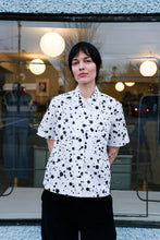 Load image into Gallery viewer, YMC - Vegas Shirt - White/Black Dots - front
