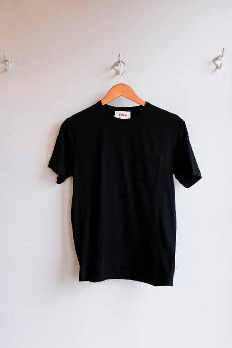 YMC - Wild Ones T-Shirt - Black - flat front