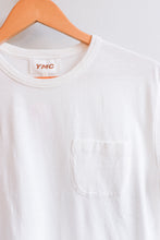 Load image into Gallery viewer, YMC - Wild Ones T-Shirt - White - flat pocket
