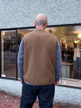 Load image into Gallery viewer, YMC - Wyatt Waistcoat - Olive - twill side - back
