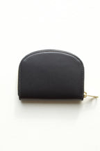 A.P.C Demi-Lune Coin Wallet in Black
