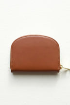 A.P.C Demi-Lune Coin wallet in Hazelnut