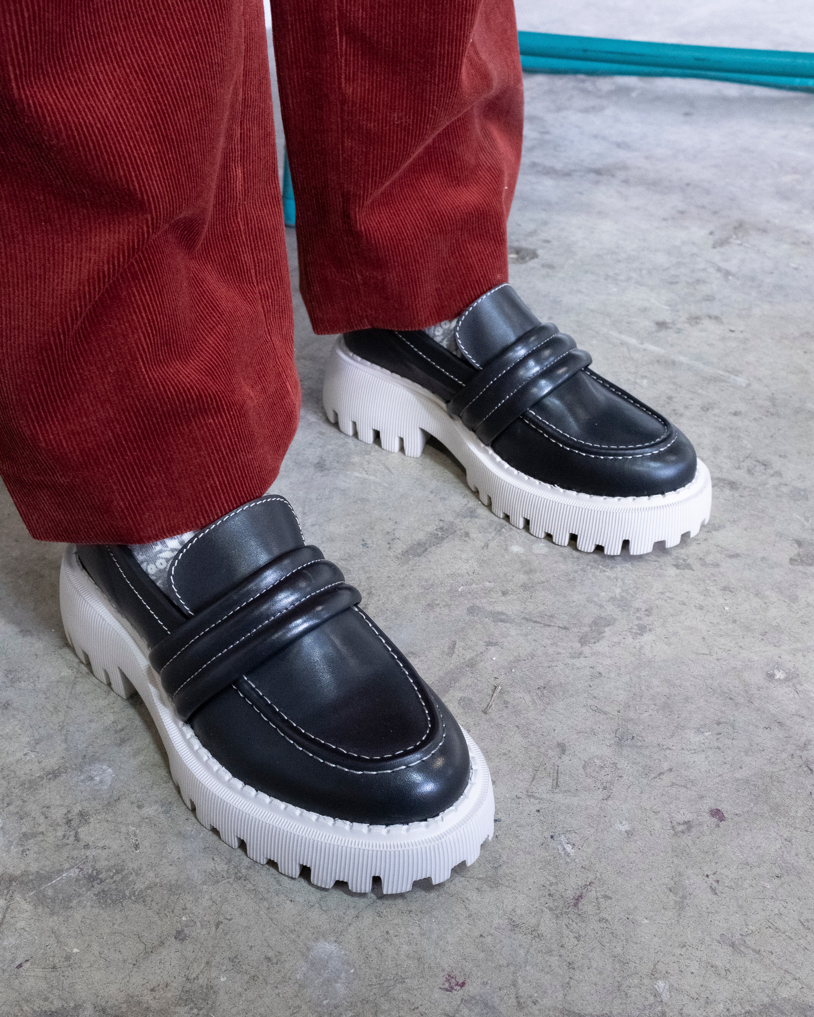 Shoe The Bear Posey Loafer - Black Contrast