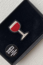Load image into Gallery viewer, Hand Embroidered Brooch - Wine Glass - Eugene Choo
