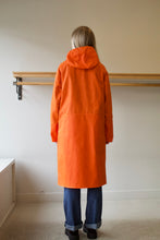 Load image into Gallery viewer, Old Fashioned Standard - 100% Chance Rain Jacket in Orange - back
