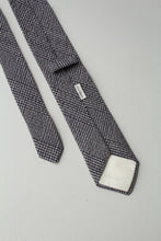Load image into Gallery viewer, The killerton tie from Oliver Spencer - this glen-check patterned tie has a delightful seersucker fabric
