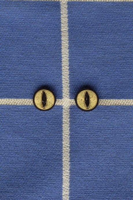 Hand Embroidered Brooch - Cat Eyes - Eugene Choo