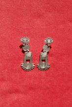 Load image into Gallery viewer, Laika earrings by Erica Leal,  bent horizontally to show movement, 
