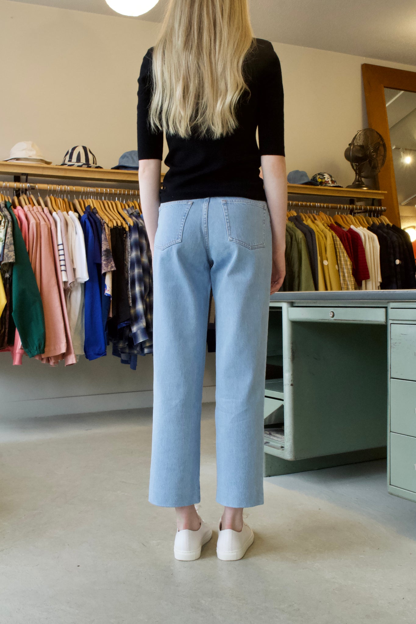 Sailor denim trouser in Rinse wash curated on LTK