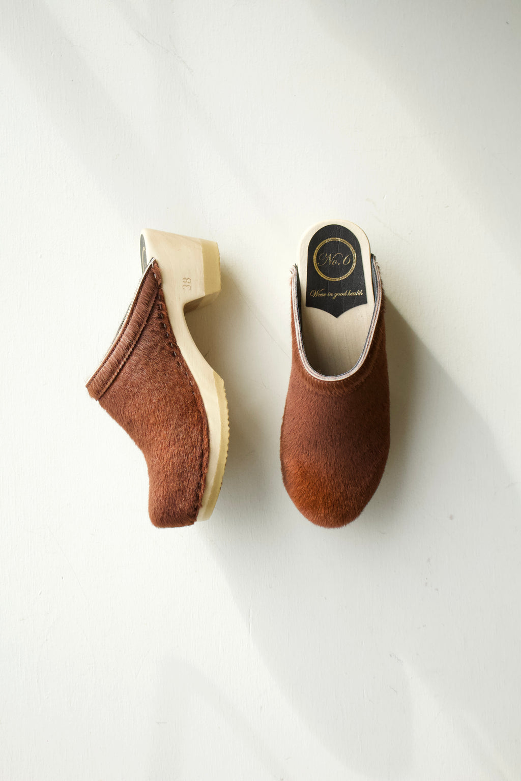 Old School Clog - Chestnut Pony