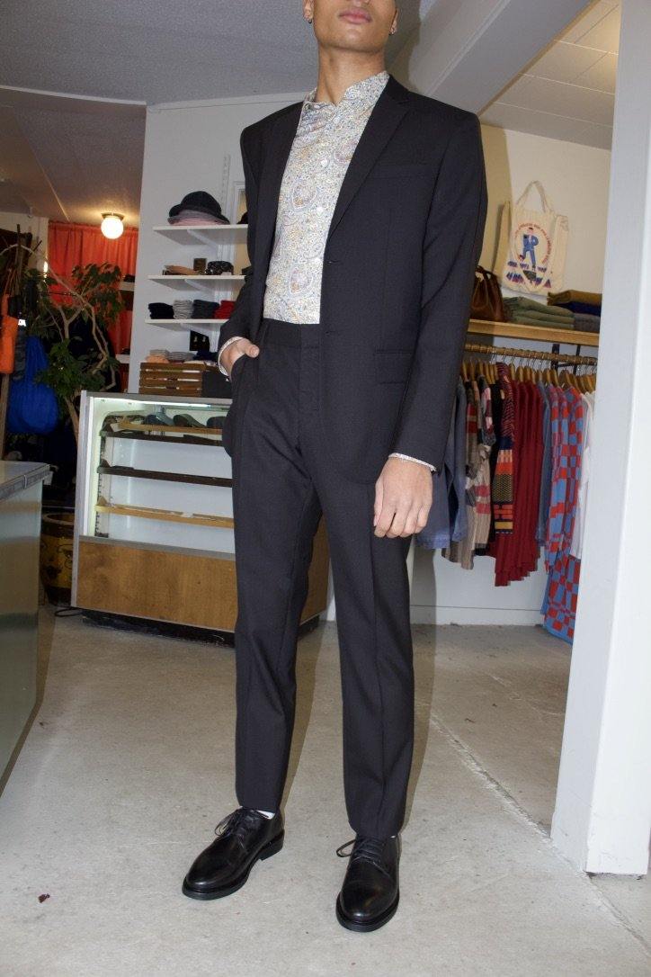 Filippa K - Liam Wool Trouser - Black - front