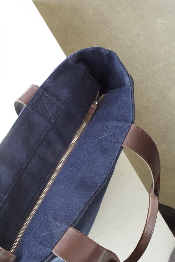 Tote Bag - Navy Canvas - Eugene Choo