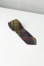 Load image into Gallery viewer, Universal Works mens green plaid tie
