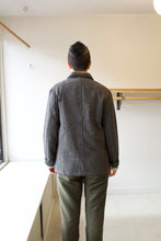 Load image into Gallery viewer, Bakers Jacket - Charcoal Herringbone - Eugene Choo
