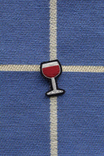 Load image into Gallery viewer, Hand Embroidered Brooch - Wine Glass - Eugene Choo
