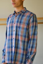 Load image into Gallery viewer, Curtis Cotton Fade Shadow Check Shirt - Eugene Choo
