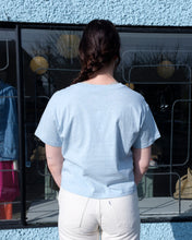 Load image into Gallery viewer, apc - jen t shirt - heather sky blue - jamie back
