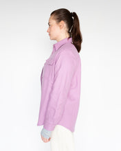 Load image into Gallery viewer, A.P.C. New Tania Overshirt - Dark Pink - side
