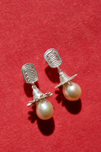 Load image into Gallery viewer, The Hatty earrings are made from start to finish in Vancouver. 
