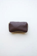 Load image into Gallery viewer, Erin Templeton - Kiss &amp; Makeup Bag - Dark Brown
