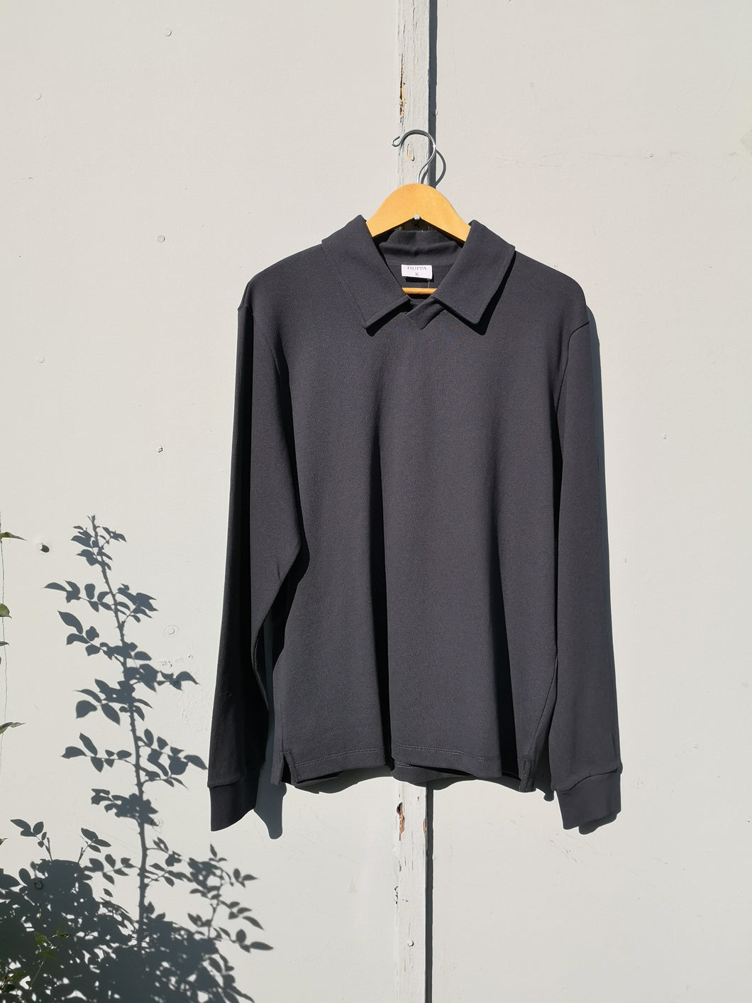 Bradley Rugby Sweatshirt - Storm Blue - front