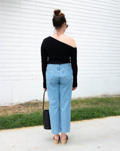 Load image into Gallery viewer, APC New Sailor Jean in Blue styled with Filippa K Nicole Top and No.6 Old School Clog - back
