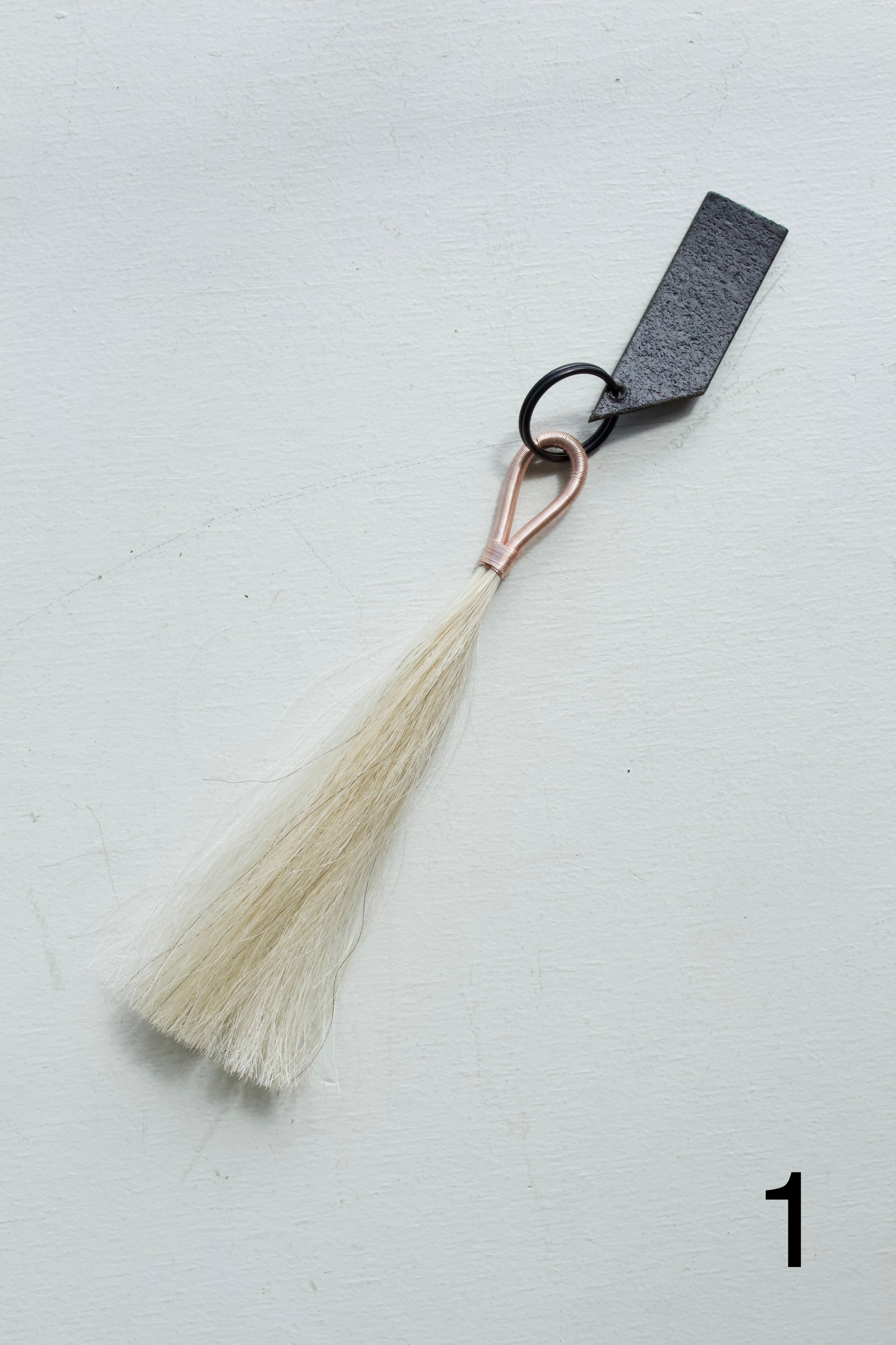 Horsehair Tassel Keychain