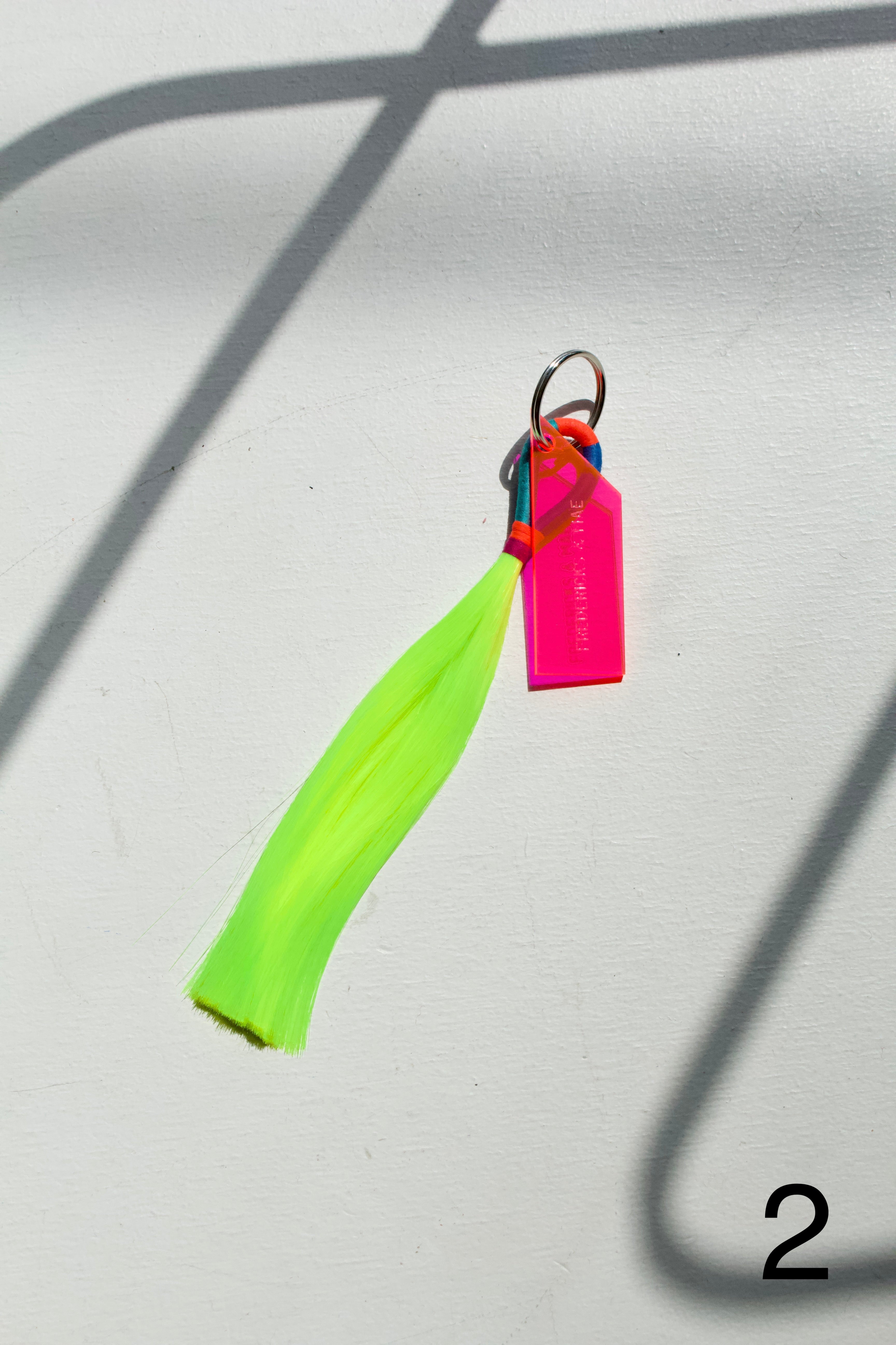 Horsehair Tassel Keychain