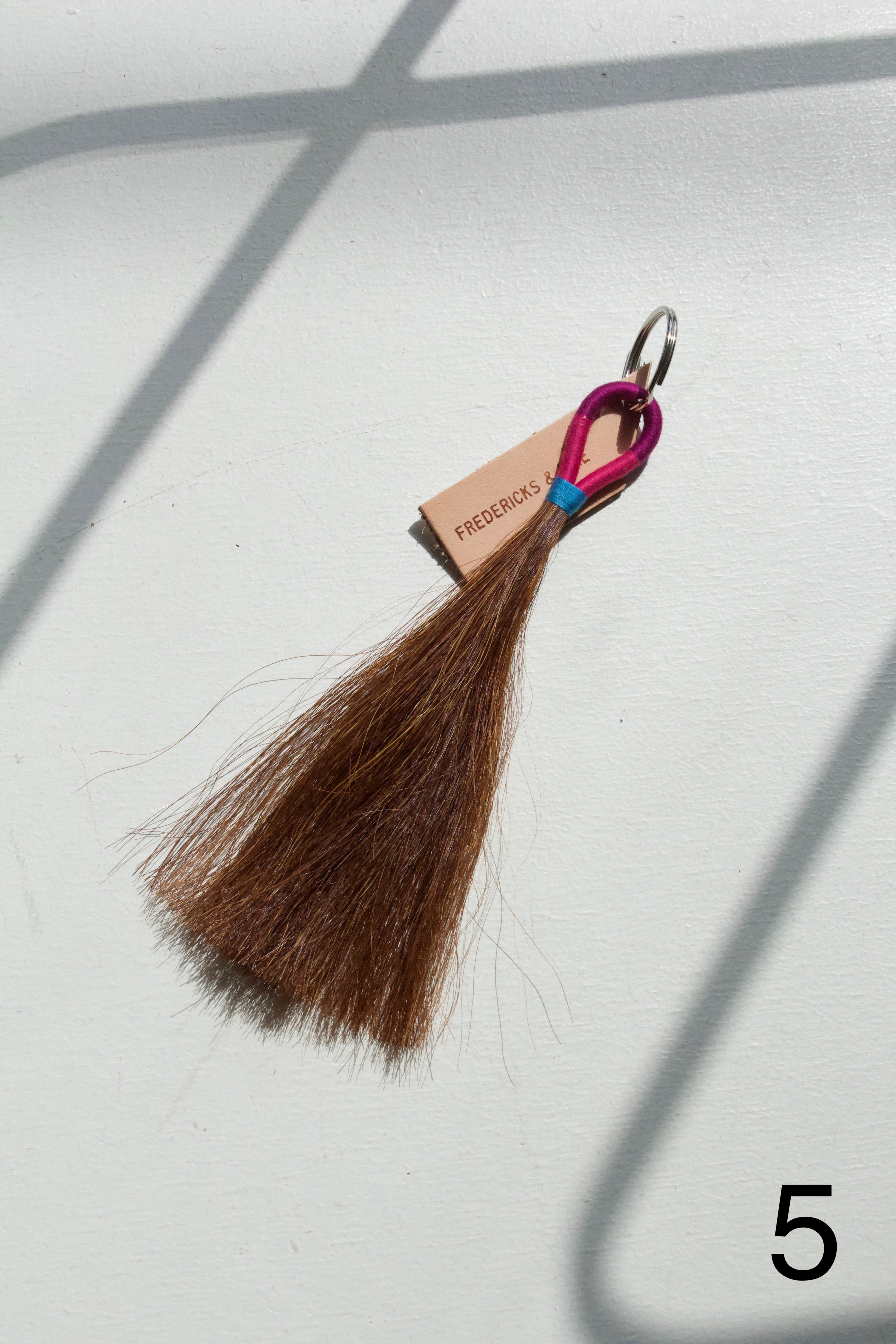 Horsehair Tassel Keychain