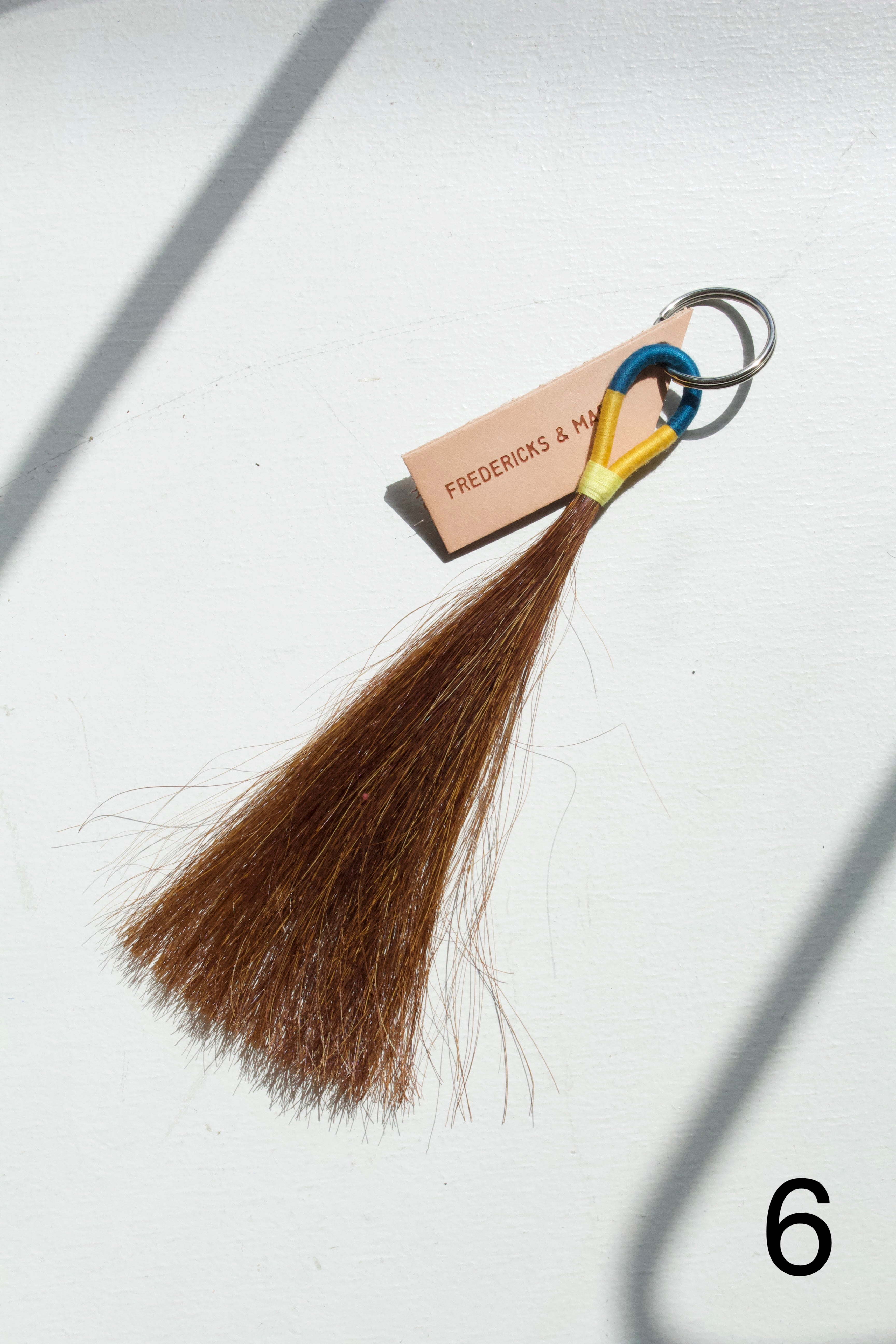 Horsehair Tassel Keychain