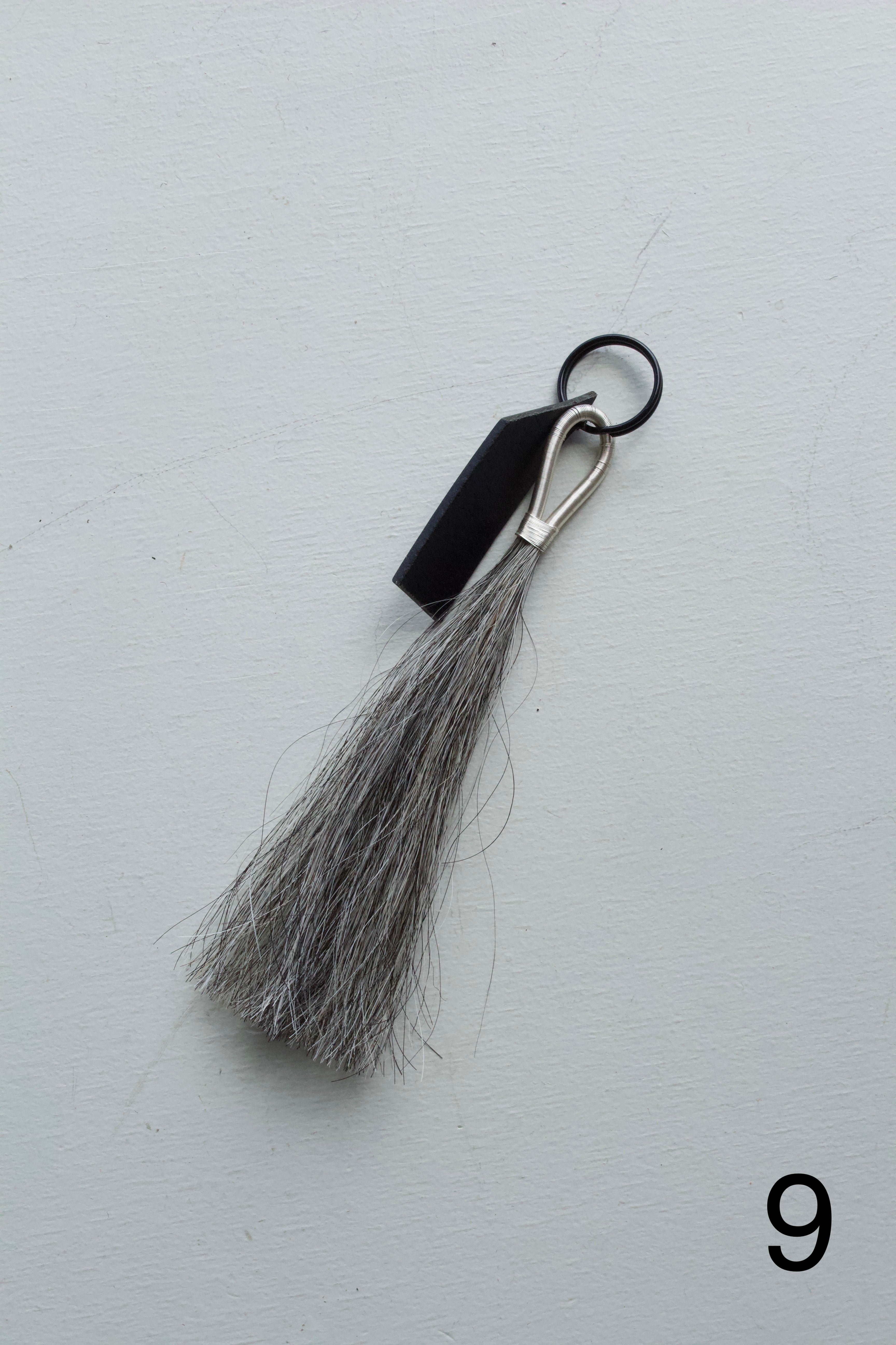 Horsehair Tassel Keychain