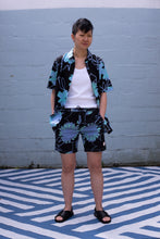 Load image into Gallery viewer, Globe Dreamin&#39; Wild Shirt and Poolshort in Black - front
