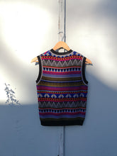 Load image into Gallery viewer, Henrik Vibskov Broken Bridge Vest - Dark Bridges - back
