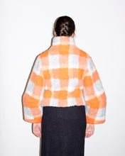 Load image into Gallery viewer, Henrik Vibskov - Moon Short Jacket - Stone/Orange - back
