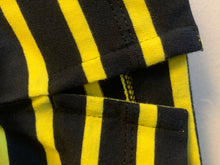 Load image into Gallery viewer, samsoe samsoe - Cerise Longsleeve T-Shirt - Yellow Navy Stripes - flat detail
