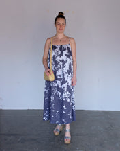 Load image into Gallery viewer, Ka Wa Key - Doves Spaghetti A-Line Dress - Pinstripes - front
