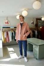 Load image into Gallery viewer, Le Mont St Michel - Genuine Work Jacket - Ash Pink - front full body
