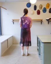 Load image into Gallery viewer, no6 - Ella Dress - Pink Floral Abstract - back
