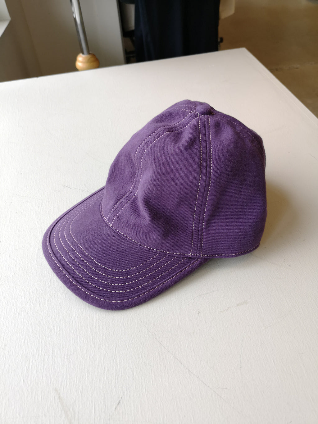 Old Fashion Standards 6 Panel Hat - Dark Purple