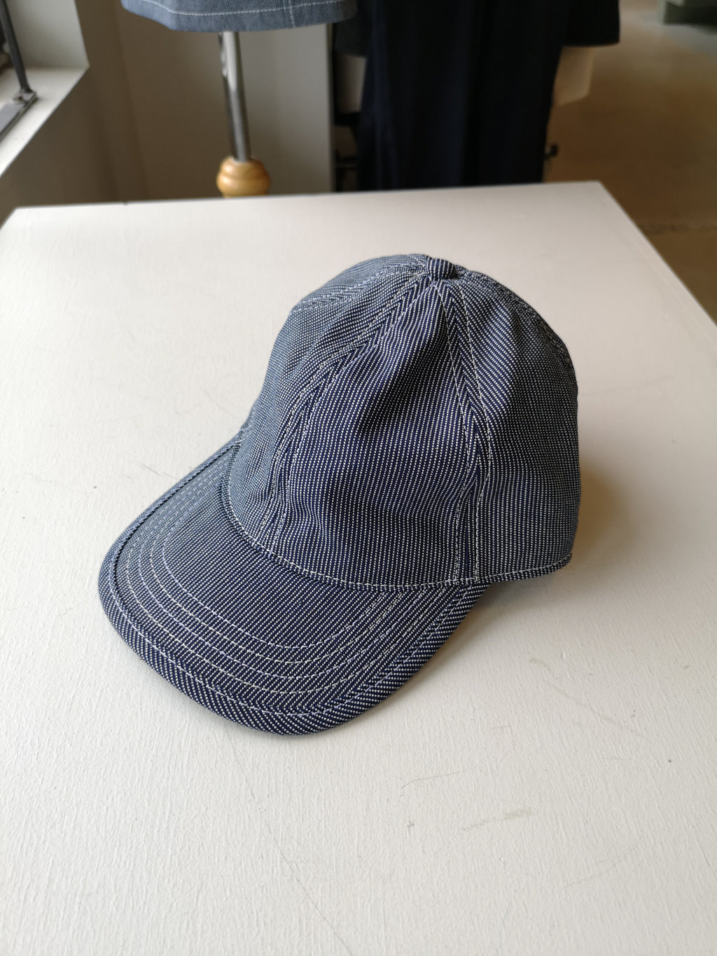 Old Fashion Standards 6 Panel Hat - Formal Ticking