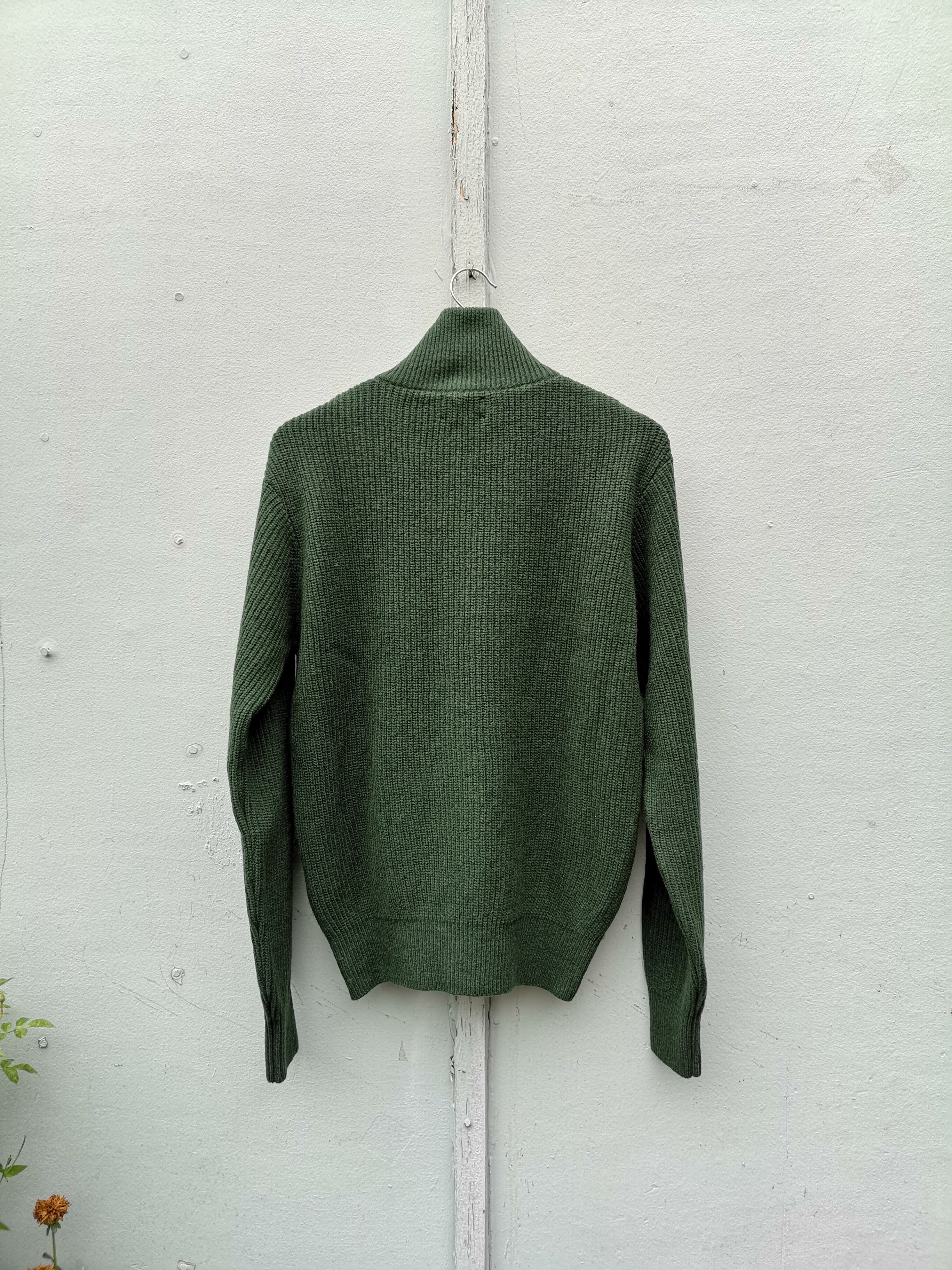 Kilbridge Zip Through Cardigan - Green