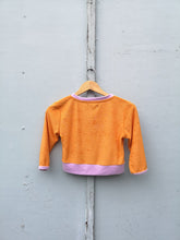 Load image into Gallery viewer, Pastiche - Jules Towel Crop Top - Tangerine - back
