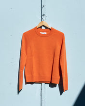 Load image into Gallery viewer, Samsoe Samsoe - Boston O-Neck Cashmere Sweater - Russet Orange - front
