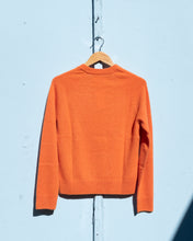 Load image into Gallery viewer, Samsoe Samsoe - Boston O-Neck Cashmere Sweater - Russet Orange - back
