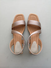 Load image into Gallery viewer, Shoe The Bear Sylvi Sandal Slingback - White Satin
