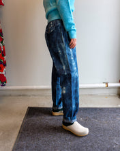 Load image into Gallery viewer, Universal Works - Track Trouser - Cloud Denim Indigo - steph side
