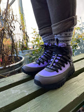 Load image into Gallery viewer, Woden Tessa Waterproof Boot - Orchid - front and side
