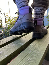 Load image into Gallery viewer, Woden Tessa Waterproof Boot - Orchid - back
